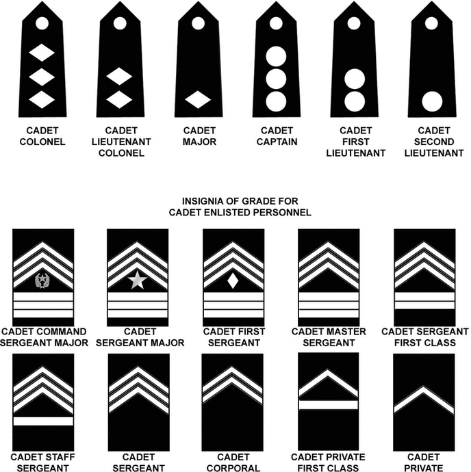 Jrotc Ranks In Order