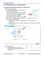 Performance Based Assessments 