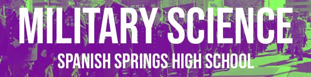 Banner. Military Science Spanish Springs High School 