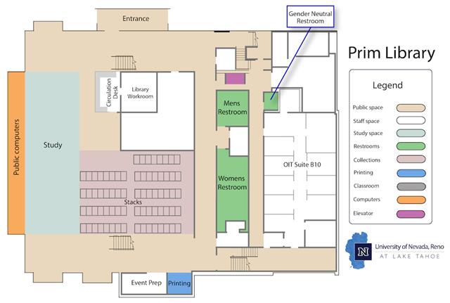 Click on image to view UNR@the Lake Prim Library
