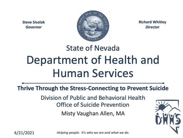 Introduction to Youth Mental Health First Aid & Suicide Prevention