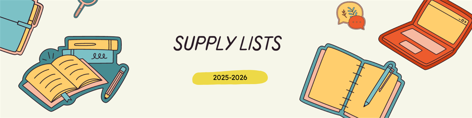 supply lists
