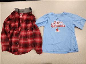 red plaid, st. louis cardinals