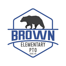 Brown PTO Logo with Bear Brown PTO Logo with Bear
