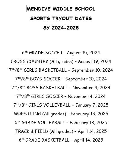 Tryouts