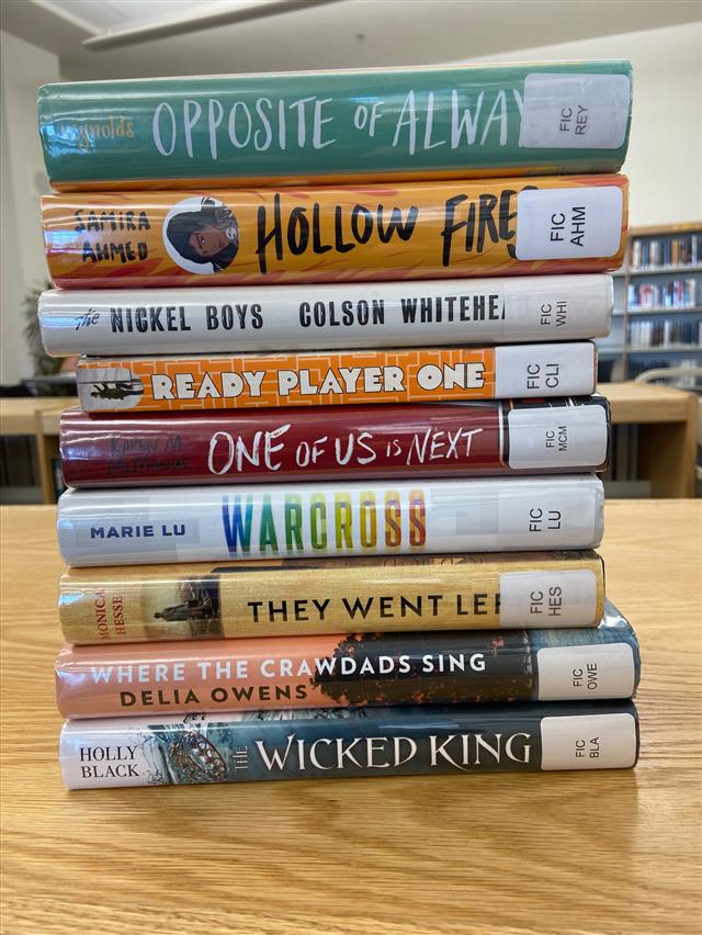 stack of books