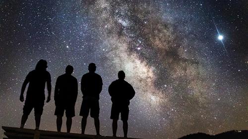 Stargazing at Fleishmann Planetarium